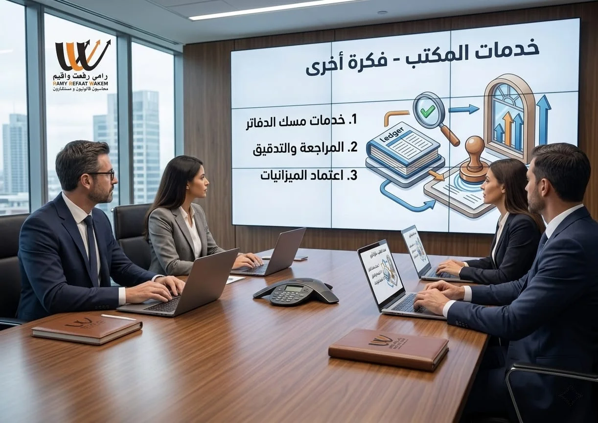 خدمات مسك الدفاتر والمراجعة واعتماد الميزانيات
